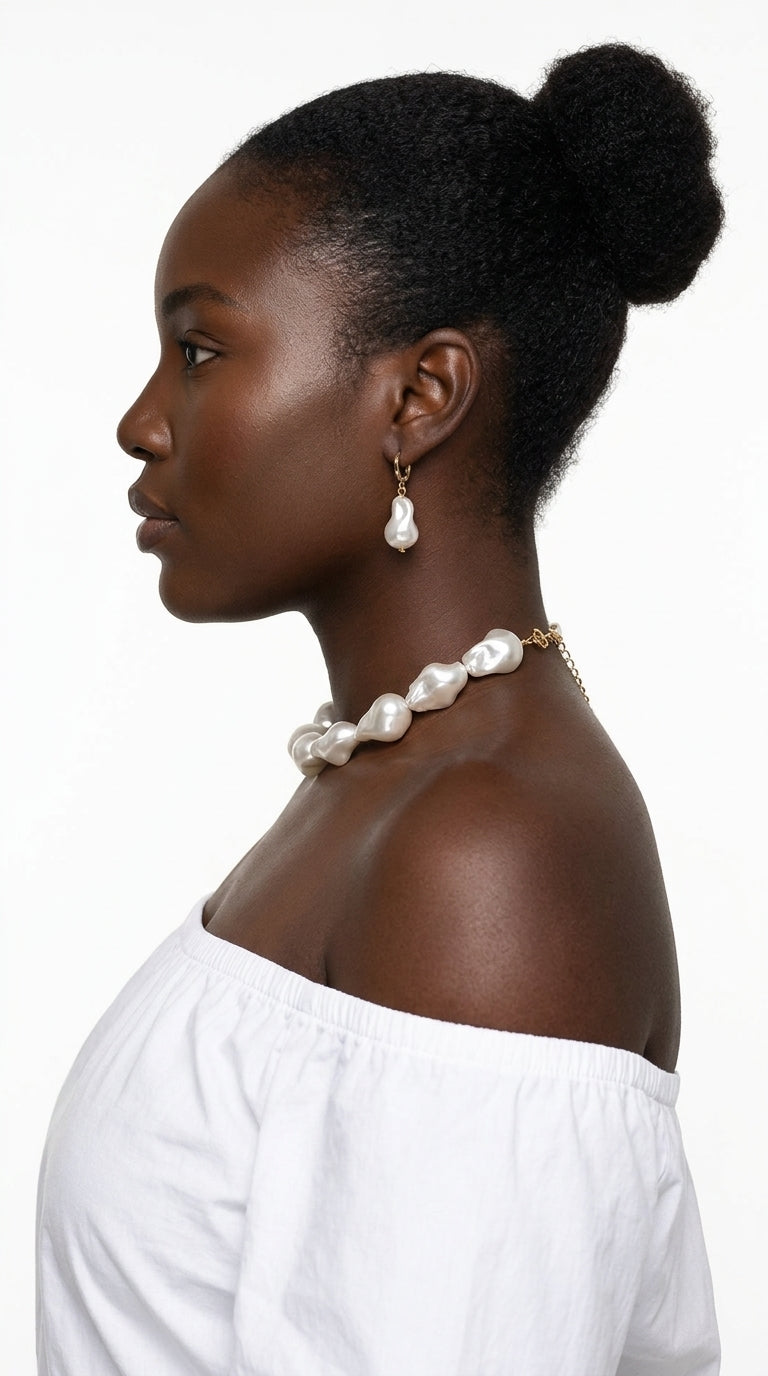 Liora Baroque Pearl Choker