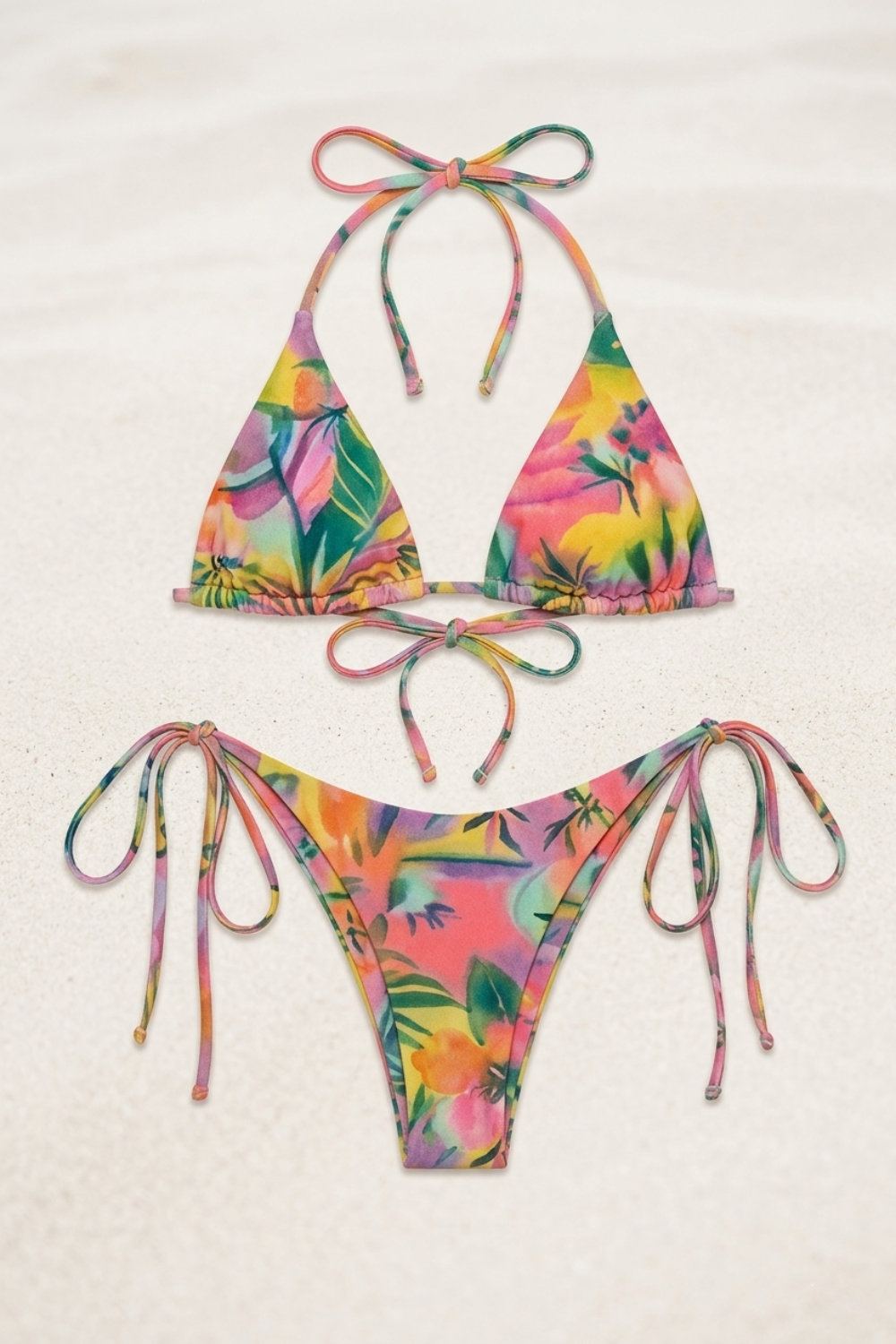 ROSELAIR| HAUT DE BIKINI FLEURIE