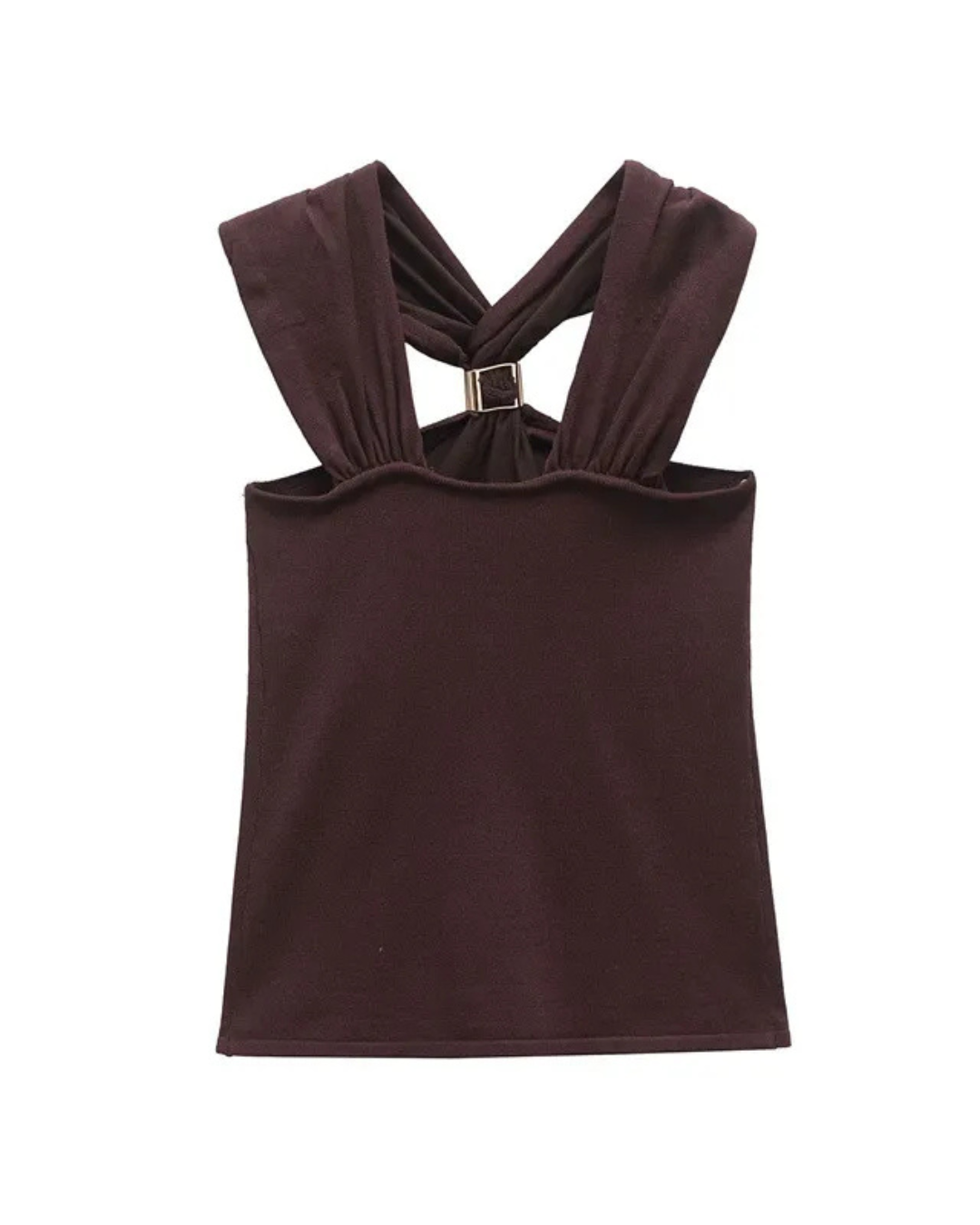 LAIR | Mocha Halter Top