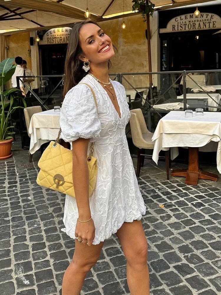 LAIR | Puff Mini Dress