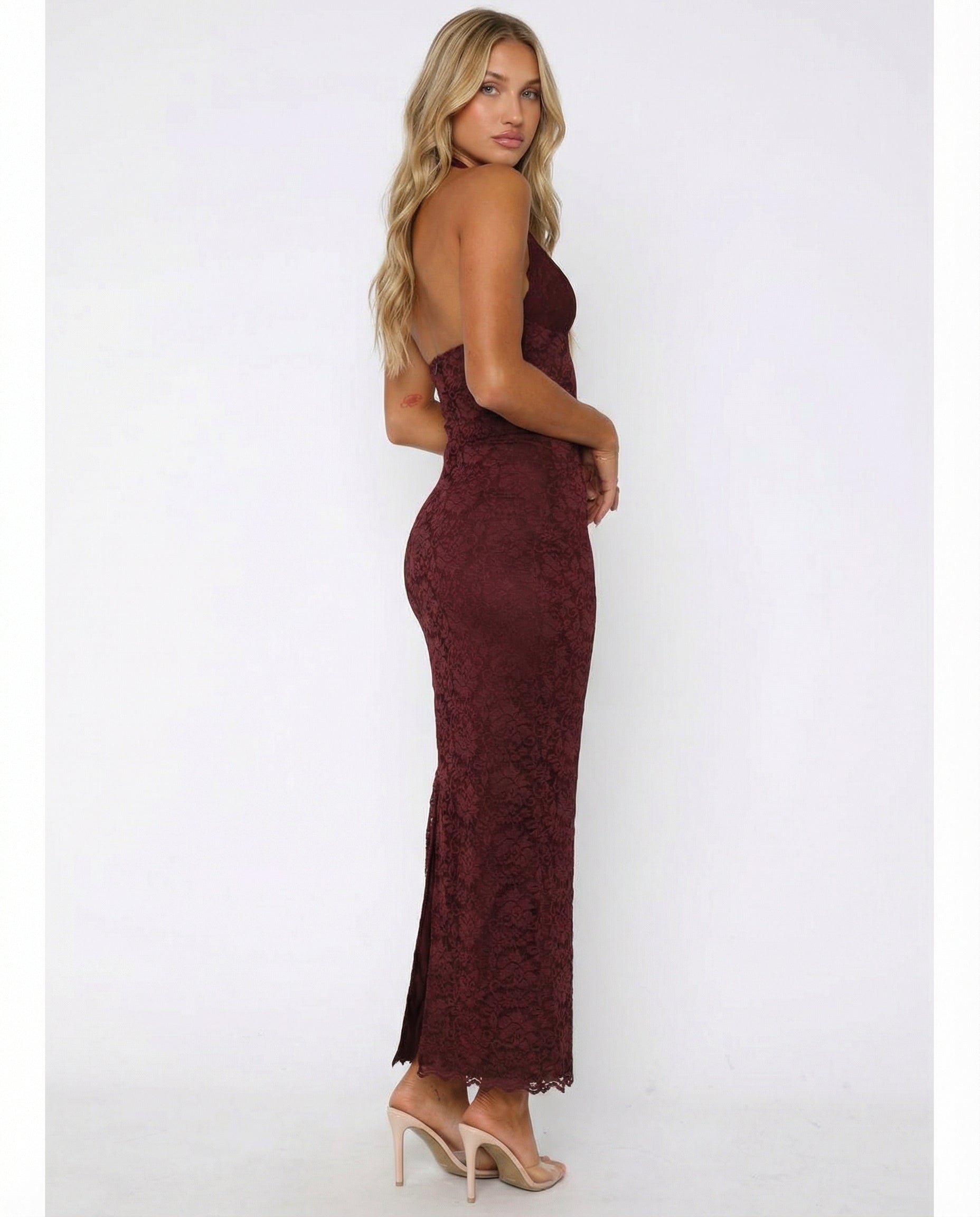 Lace Me Maxi Dress