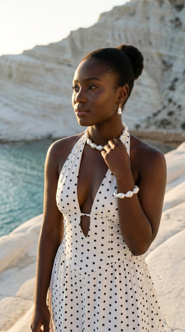 Liora Baroque Pearl Choker