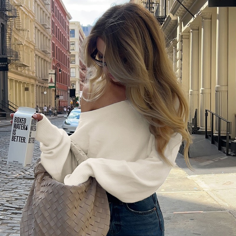 LAIR | Off-Shoulder Soft Knit