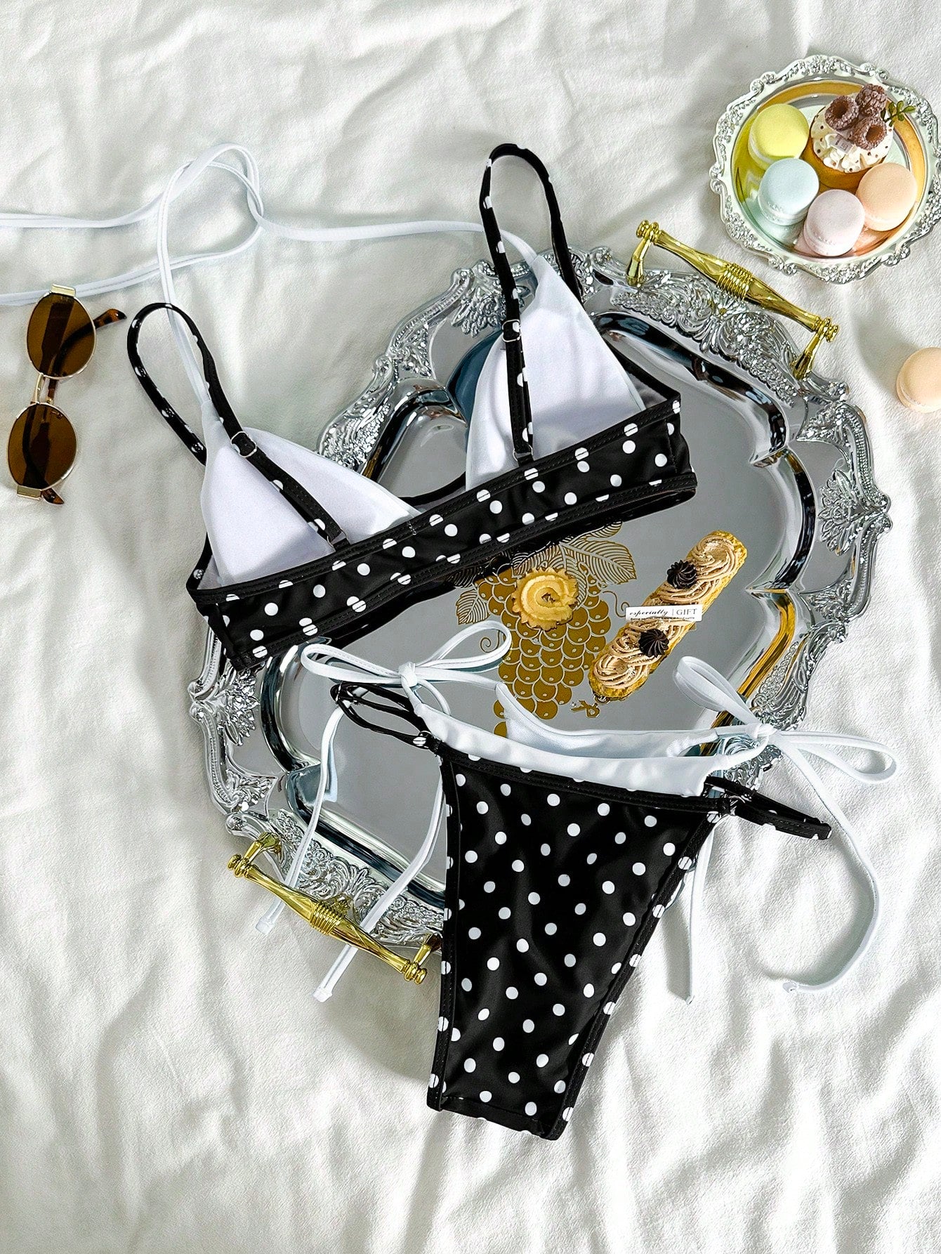ROSELAIR| ENSEMBLE BIKINI À POIS