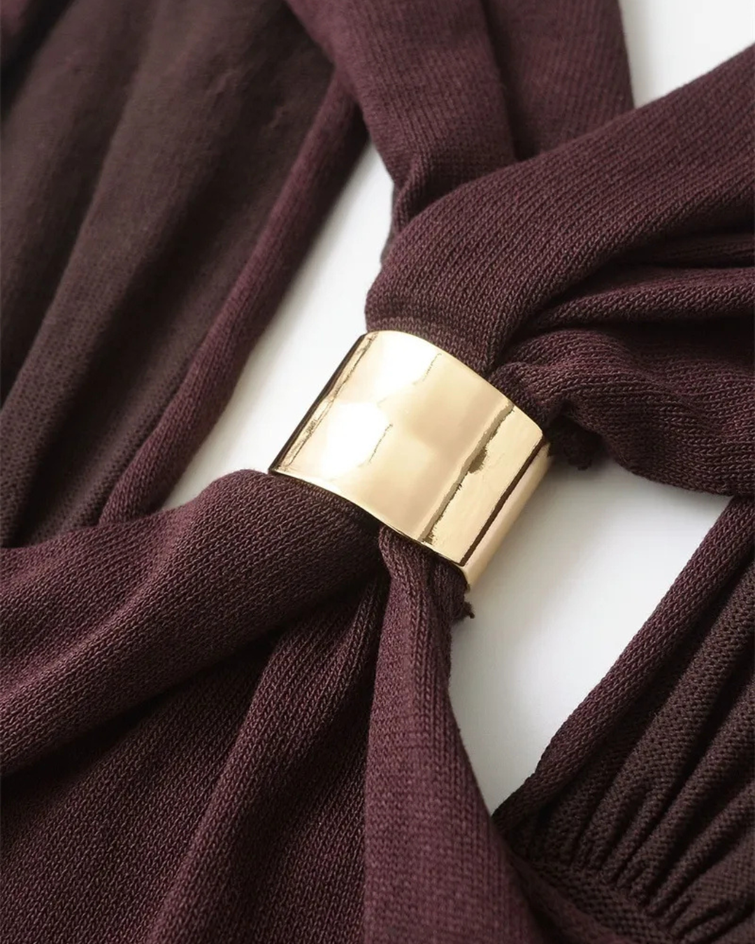 LAIR | Mocha Halter Top
